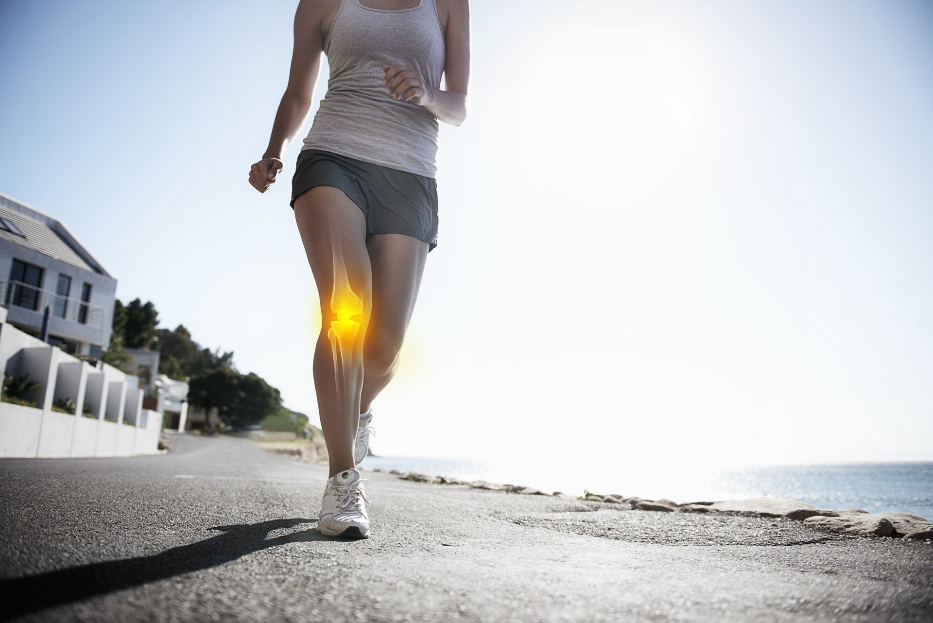 Running through the pain